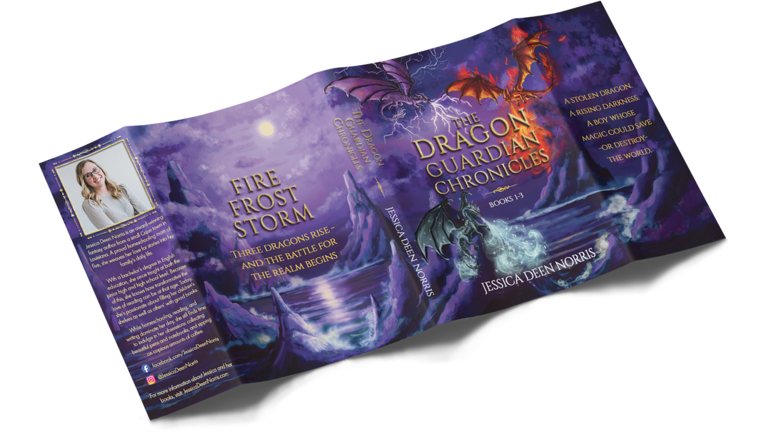 The Dragon Guardian Chronicles full dust jacket