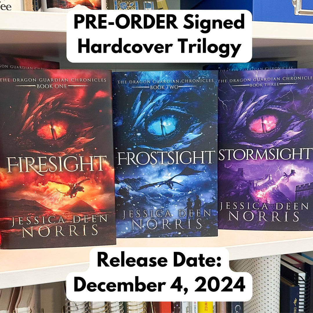 Pre-order signed hardcover trilogy - release date December 4, 2024