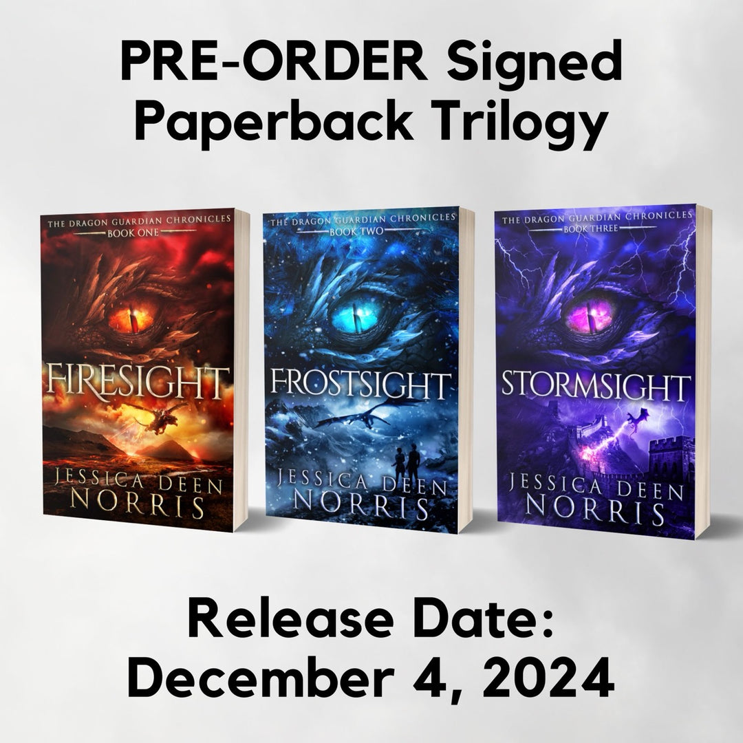 Pre-order signed paperback trilogy - release date December 4, 2024