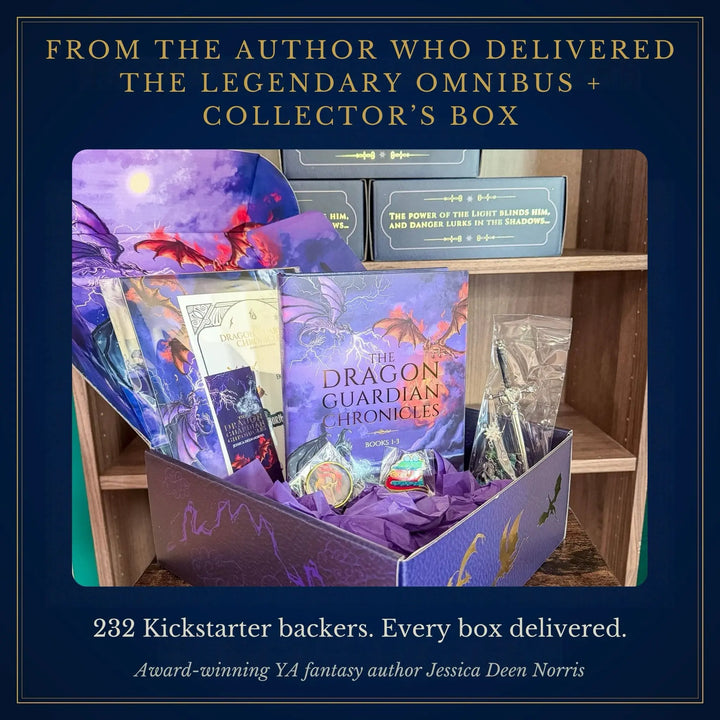 A promotional graphic for a fantasy book collector&